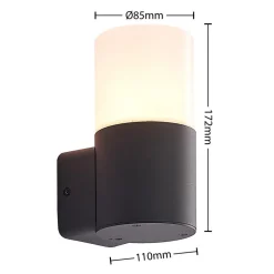 Lindby Tabyn buitenwandlamp, 1-lamp