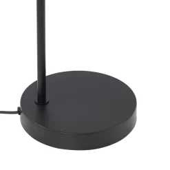 Lindby tafellamp Kaida, zwart, metaal