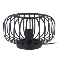 Lindby tafellamp Krish in kooilook, zwart