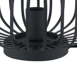 Lindby tafellamp Krish in kooilook, zwart