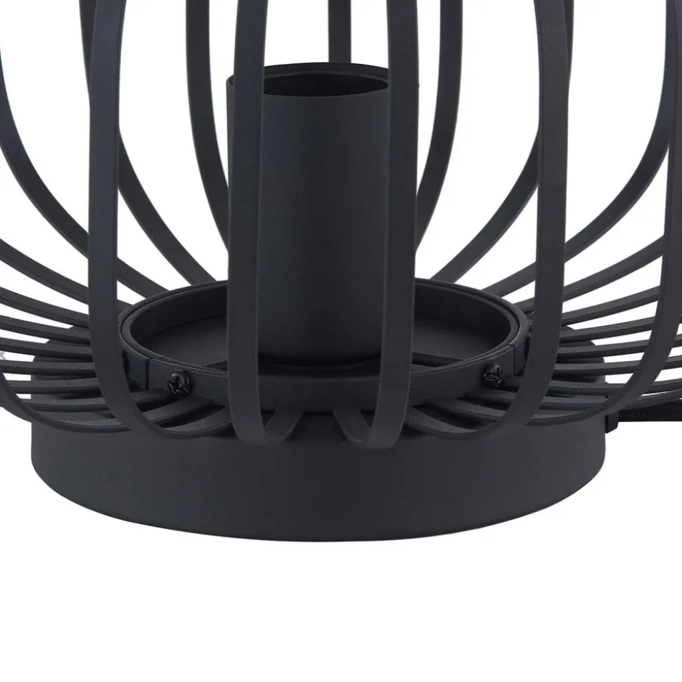Lindby tafellamp Krish in kooilook, zwart