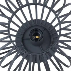 Lindby tafellamp Krish in kooilook, zwart