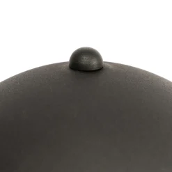 Lindby tafellamp met rotan, zwart