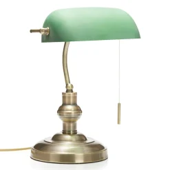 Lindby tafellamp Milenka, brons, hoogte 38cm, metaal