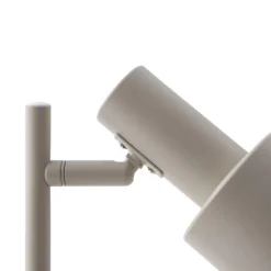 Lindby tafellamp Ovelia, beige, metaal, E27