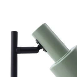 Lindby tafellamp Ovelia, groen/zwart, metaal, E27