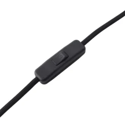 Lindby tafellamp Ovelia, oranje/zwart, metaal, E27