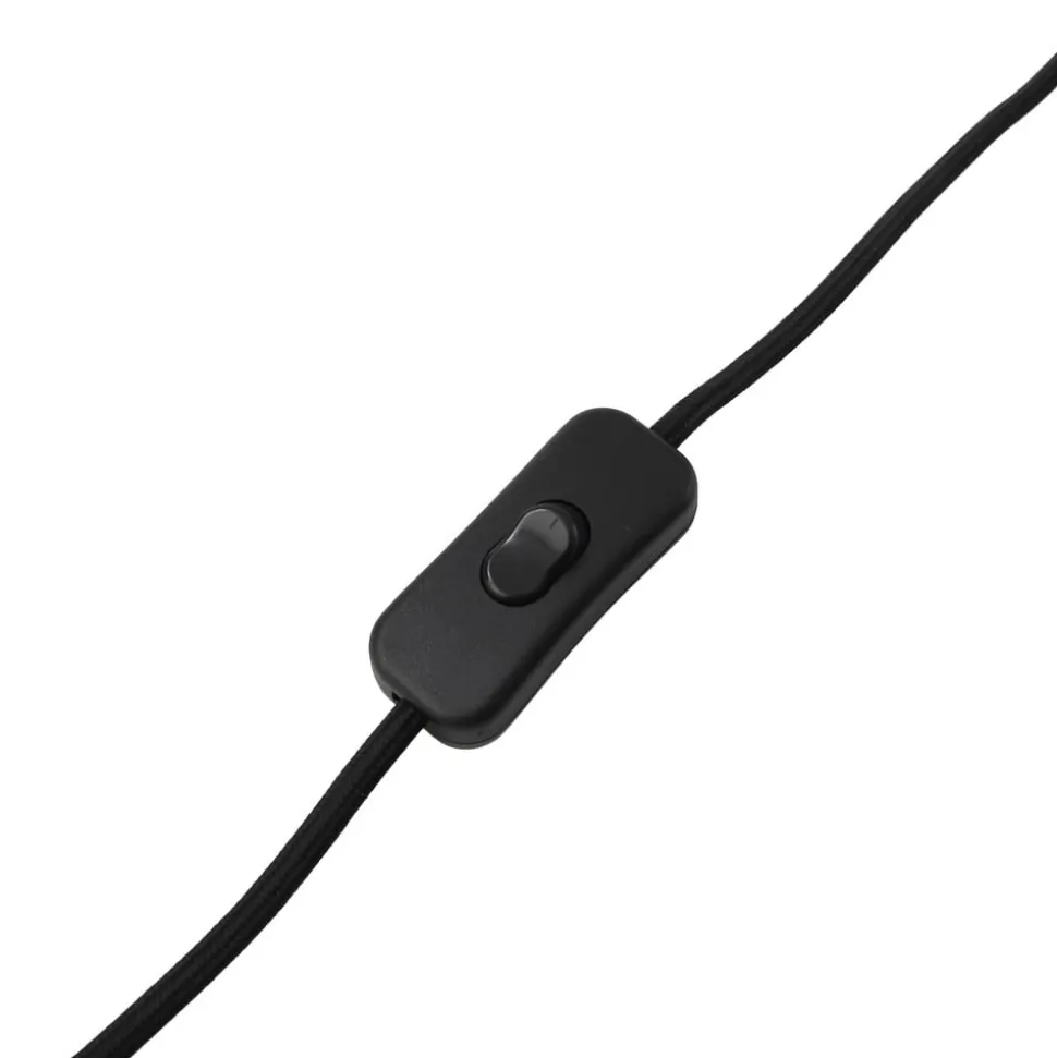 Lindby tafellamp Seasur, blauw-grijs, keramiek, papier, 29cm