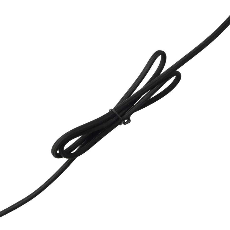 Lindby tafellamp Seasur, blauw-grijs, keramiek, papier, 29cm