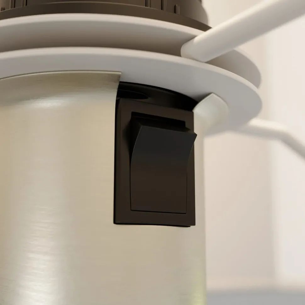 Lindby tafellamp Sigurd, wit, stof, hoogte 54cm, E27