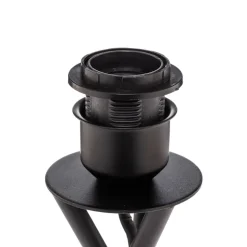 Lindby tafellamp Soula, Ø 26 cm, beige, kunststof, E27