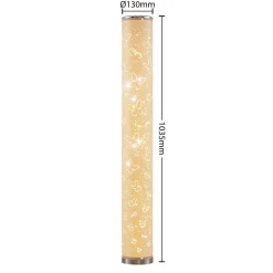 Lindby Tarlin LED vloerlamp, vlinder