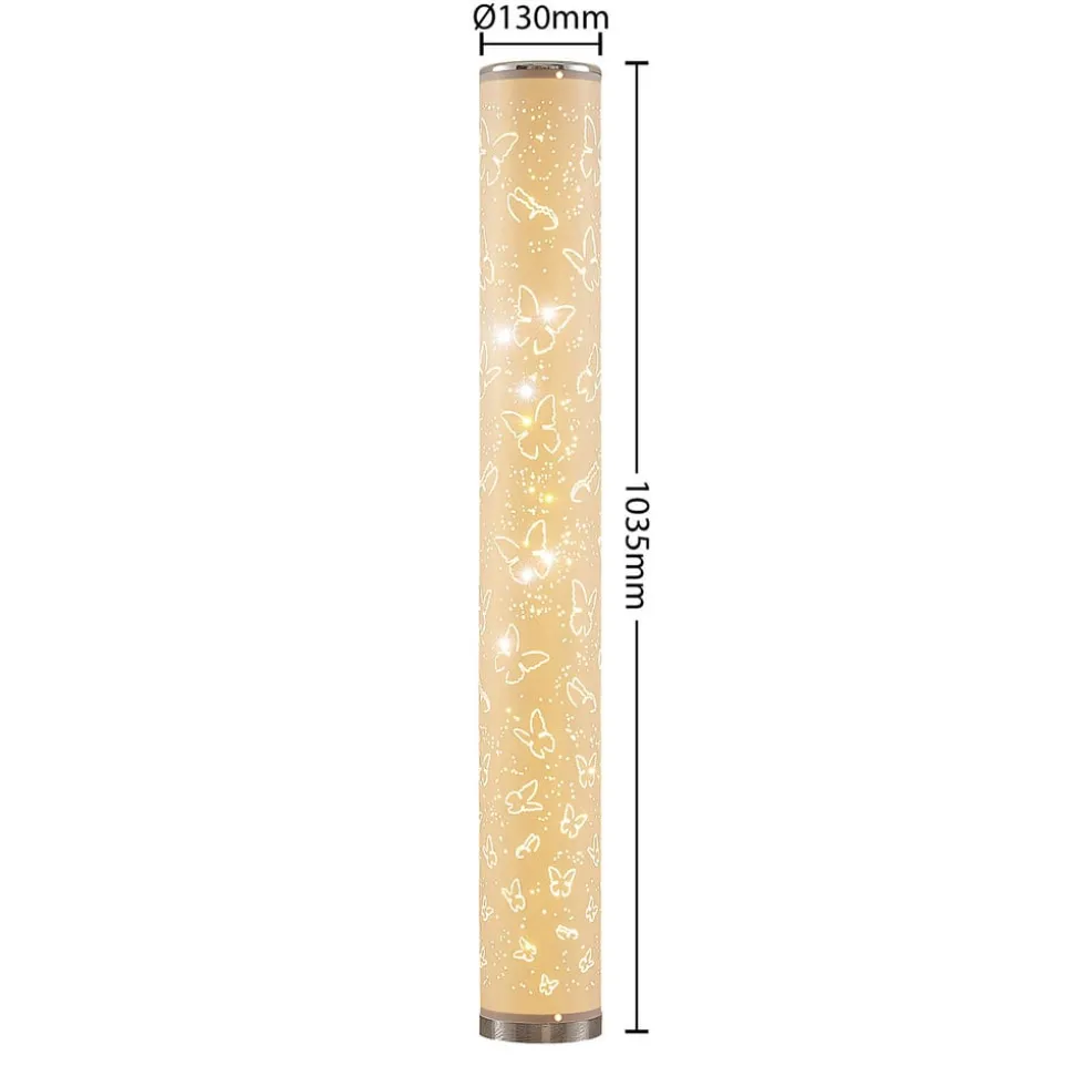 Lindby Tarlin LED vloerlamp, vlinder