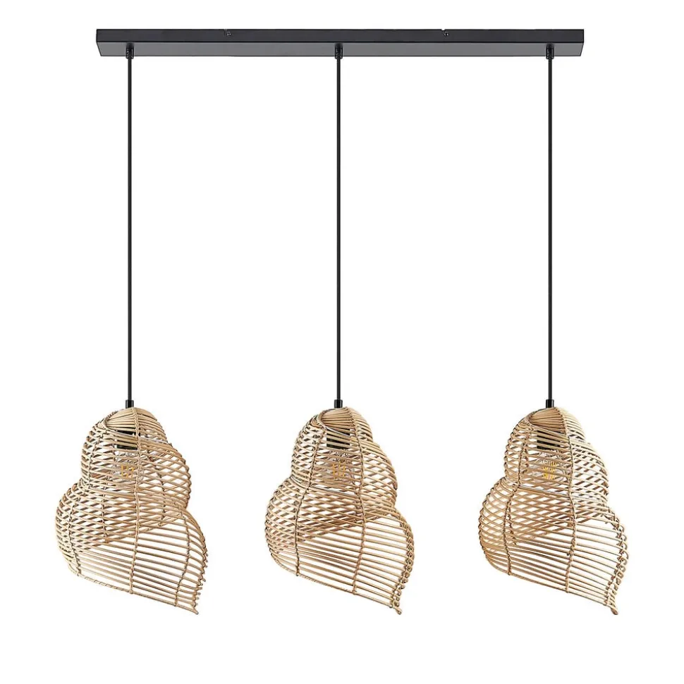 Lindby Taspira hanglamp van vlechtwerk