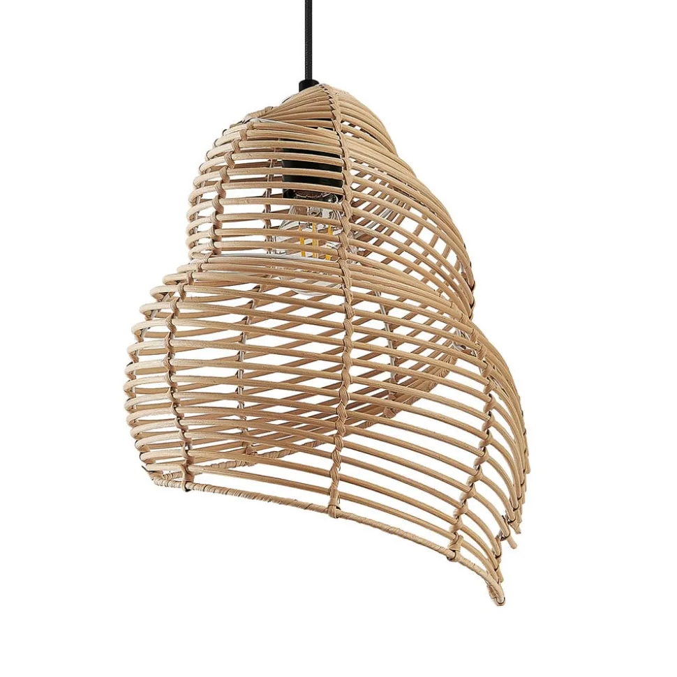 Lindby Taspira hanglamp van vlechtwerk