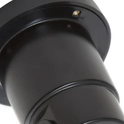 Lindby Thorgal grondspies lamp, Ø 9,8 cm, zwart, set van 3