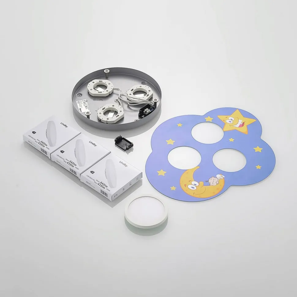 Lindby Thorke plafondlamp, Nachtelijke hemel