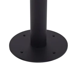 Lindby tuinpadverlichting Zayn, zwart, glas, hoogte 109 cm, IP65