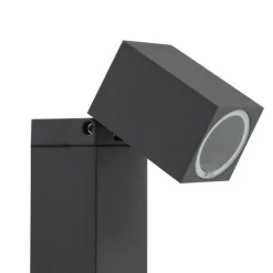 Lindby tuinpadverlichting Othil, 80 cm hoog, antraciet, metaal