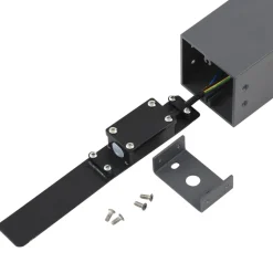 Lindby tuinpadverlichting Othil, 80 cm hoog, antraciet, metaal