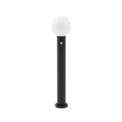 Lindby tuinpadverlichting Dangan, wit, 90 cm, glas, sensor