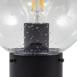 Lindby tuinpadverlichting Dangan, helder, 90 cm, glas, sensor