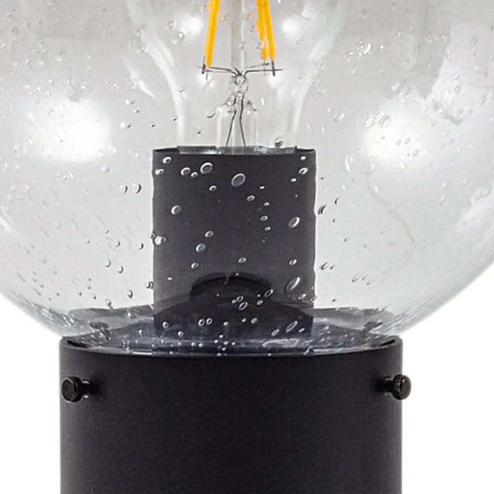 Lindby tuinpadverlichting Dangan, helder, 90 cm, glas, sensor