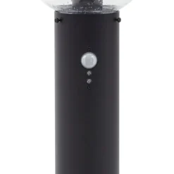 Lindby tuinpadverlichting Dangan, helder, 90 cm, glas, sensor