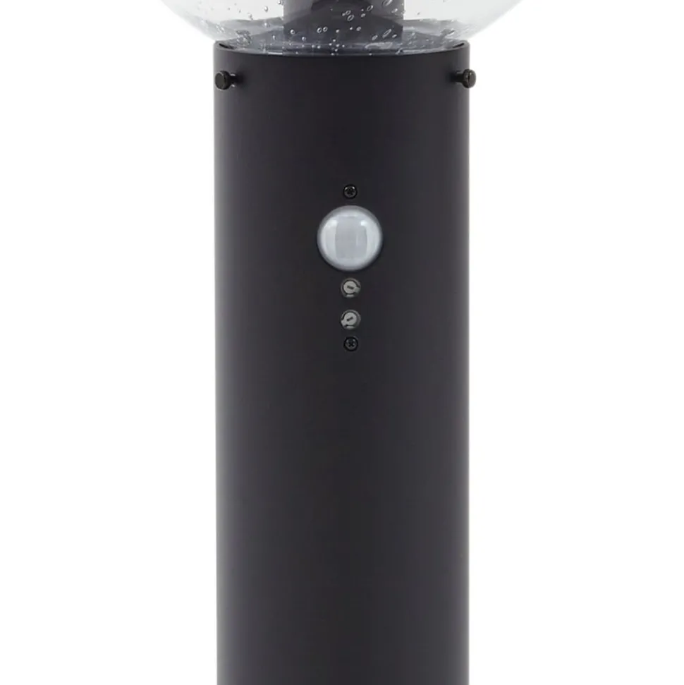 Lindby tuinpadverlichting Dangan, helder, 90 cm, glas, sensor