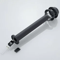 Lindby tuinpadverlichting Alvaro, antraciet, 60 cm, IP44, E27