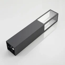 Lindby Tuinpadverlichting, hoogte 80 cm, antraciet metaal