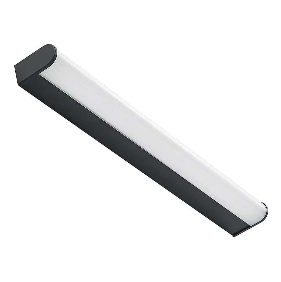 Lindby Ulisan LED badkamer wandlamp, rond, 58,8 cm