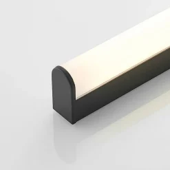 Lindby Ulisan LED badkamer wandlamp, rond, 58,8 cm