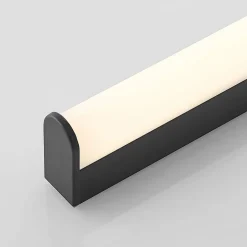 Lindby Ulisan LED badkamer wandlamp, rond, 88,8 cm