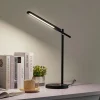 Lindby Valtorin LED bureaulamp, zwart