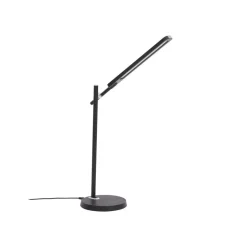 Lindby Valtorin LED bureaulamp, zwart
