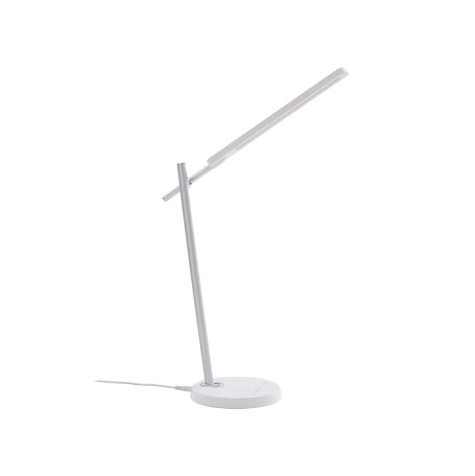 Lindby Valtorin LED bureaulamp, wit