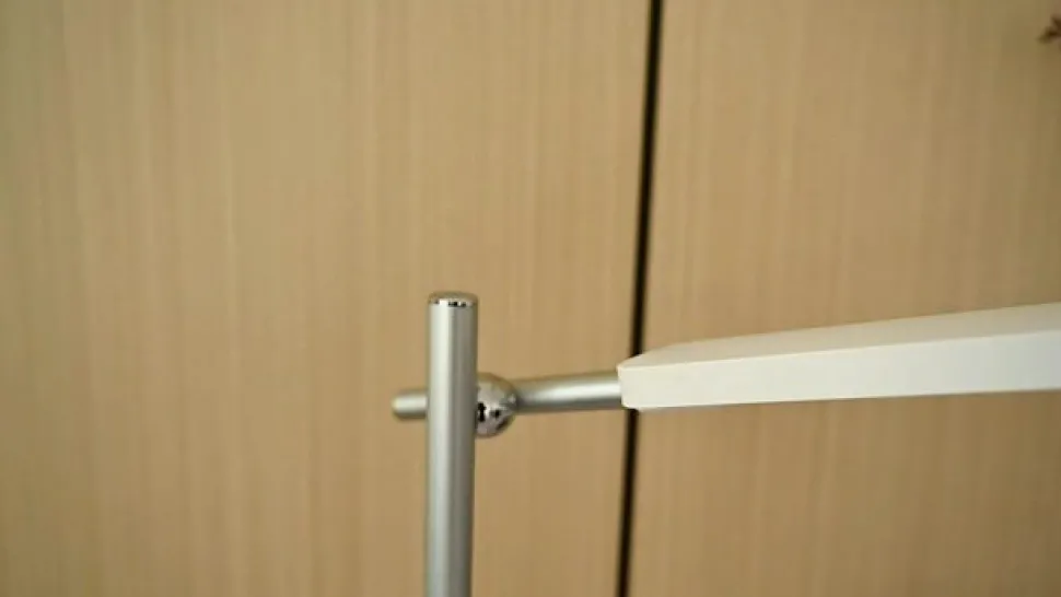 Lindby Valtorin LED bureaulamp, wit