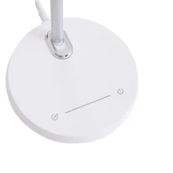 Lindby Valtorin LED bureaulamp, wit