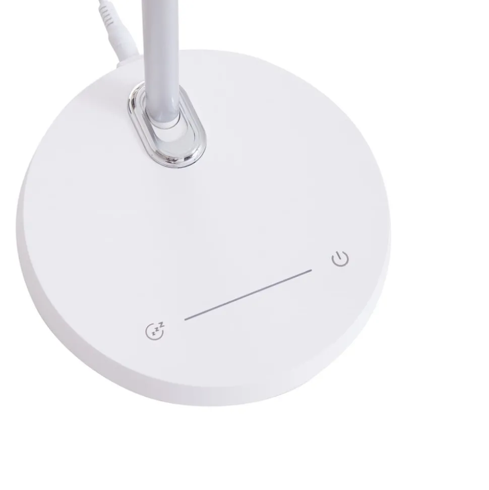 Lindby Valtorin LED bureaulamp, wit