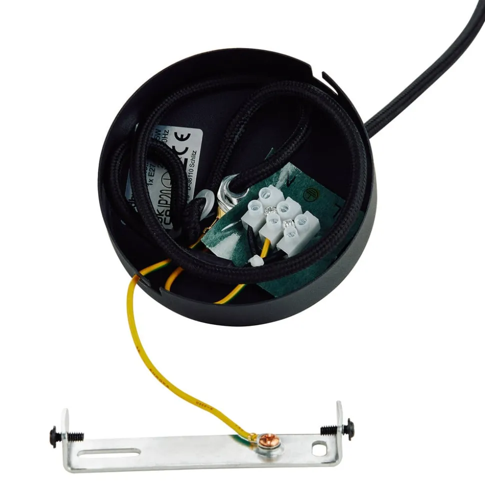 Lindby Venora hanglamp, Ø 40 cm, één niveau, bamboe, E27