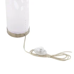 Lindby vloerlamp Alisea, 104 cm, wit, RGBW, afstandsbediening