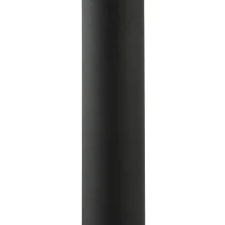 Lindby vloerlamp Braccio, grijs/zwart, glas, 5-lamps, 204,5cm