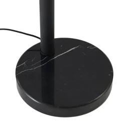 Lindby vloerlamp Braccio, grijs/zwart, glas, 5-lamps, 204,5cm