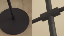 Lindby vloerlamp Dabila, bamboe, 165 cm hoog, E27