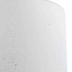 Lindby vloerlamp Jaileen, wit, textiel, 170 cm, leeslampje