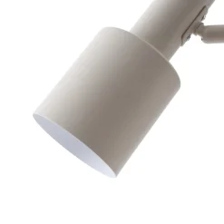 Lindby vloerlamp Ovelia, beige, metaal, E27