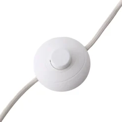 Lindby vloerlamp Ovelia, beige, metaal, E27