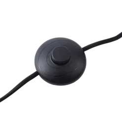 Lindby vloerlamp Ovelia, groen/zwart, metaal, E27