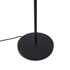 Lindby vloerlamp Ovelia, oranje/zwart, metaal, E27